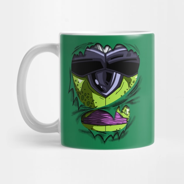 Cell Chest Dragon ball Z by GeekCastle